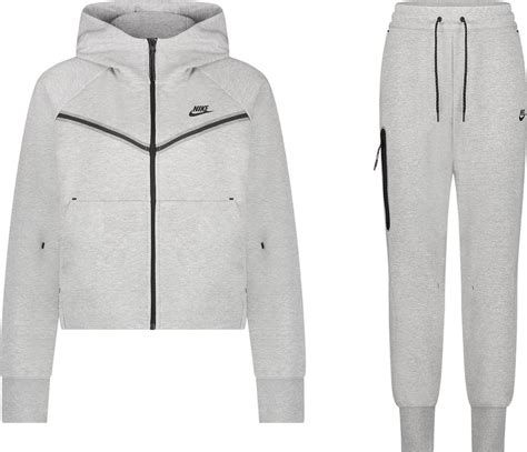 nike tech pak dames grijs|nike tech fleece.